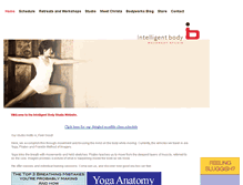 Tablet Screenshot of intelligentbody.net